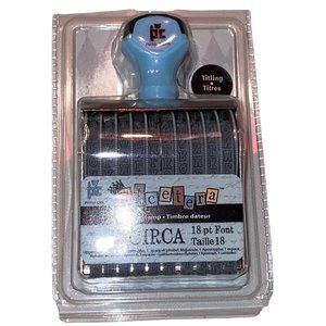 Circa 18 pt Font Rolling Stamp by Etcetera